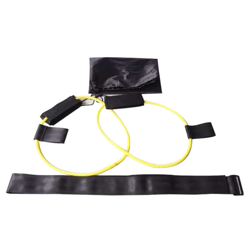 Resistance band with foot pedal – Fitness Belt