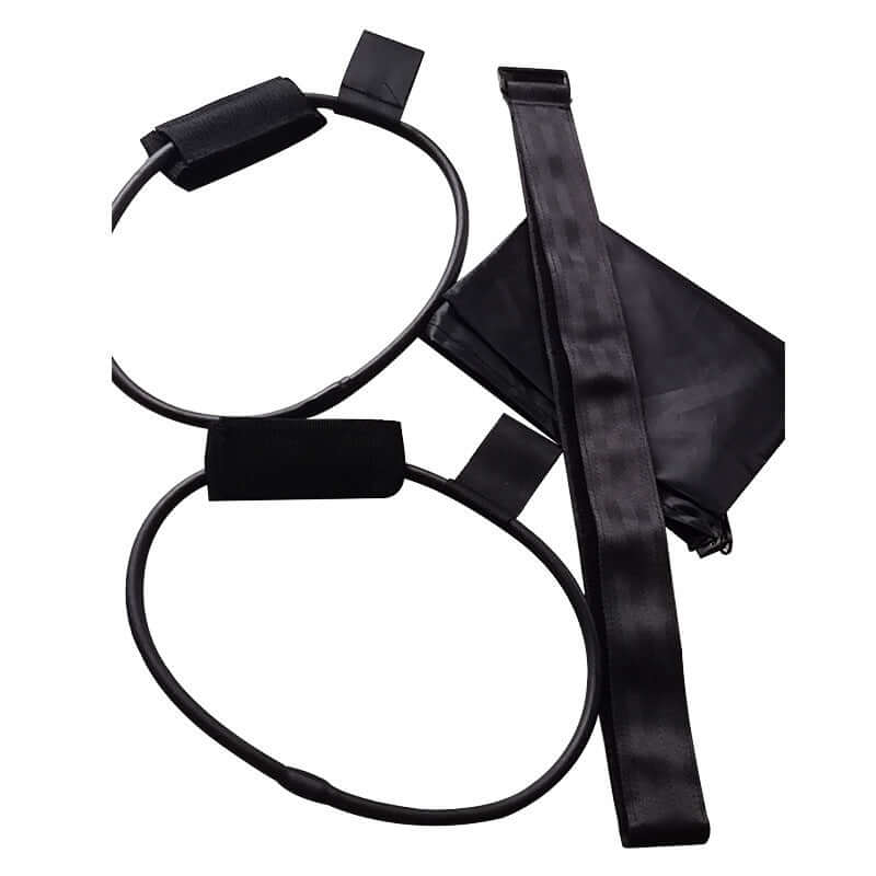 Resistance band with foot pedal – Fitness Belt