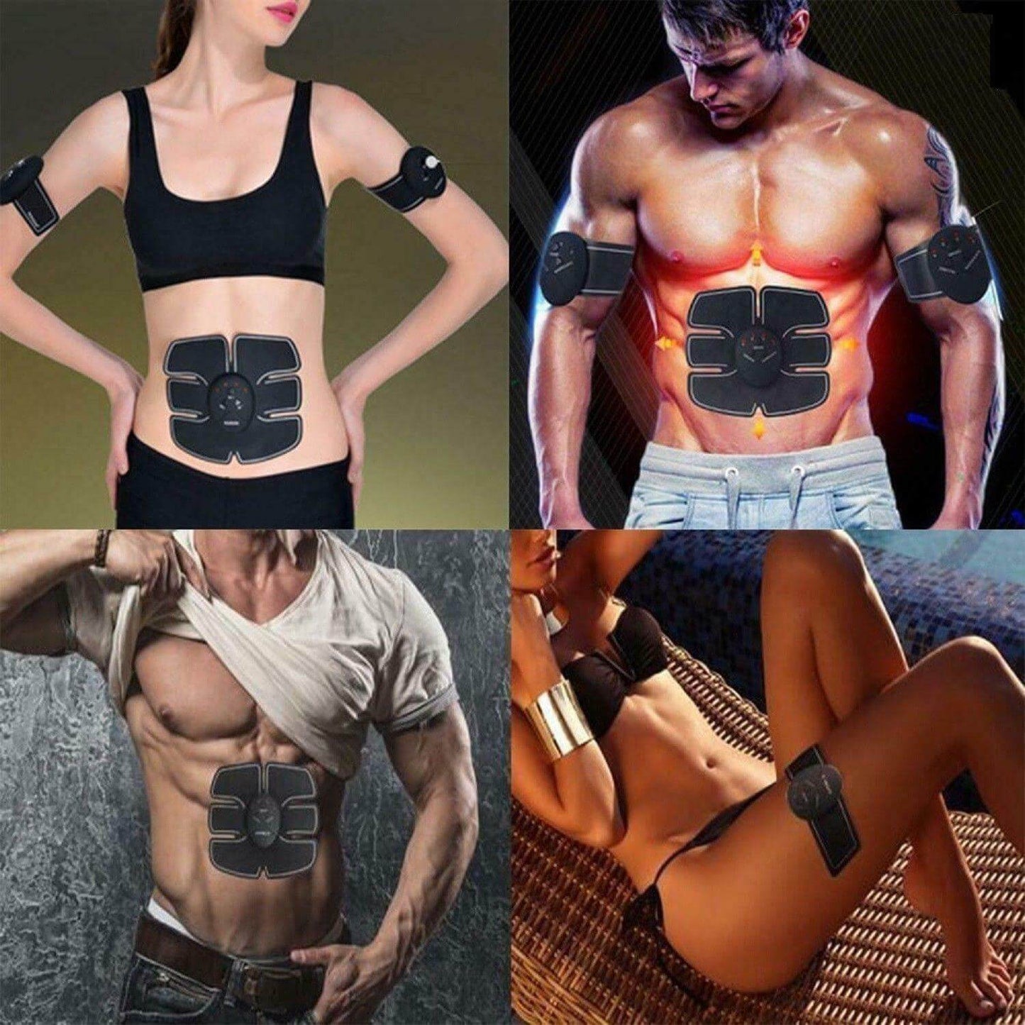 Electric Muscle Toner – ABS Toning Belt & Fat Burner