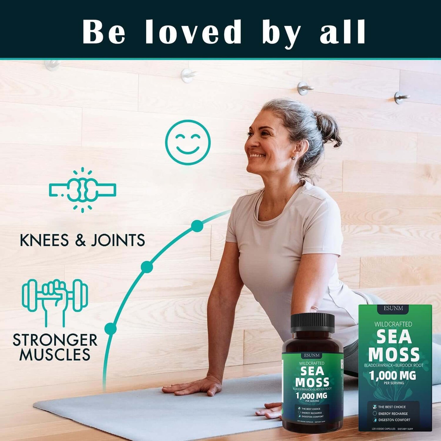Seaweed Compound Vitamin Capsules – 120 Natural Wellness Supplements