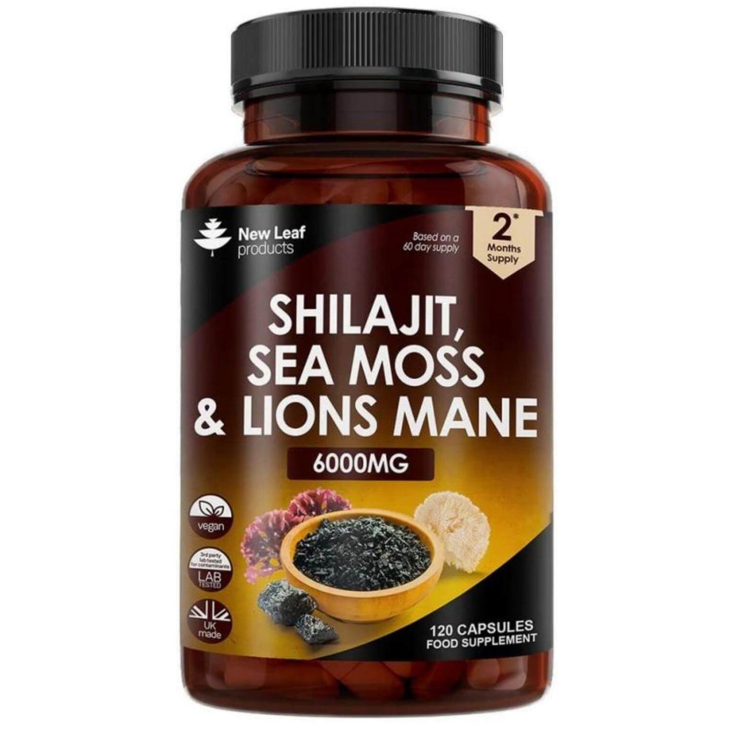 Sea Moss Capsules – 90/120/180 Count for Immune & Gut Health