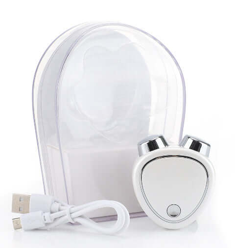 Microcurrent Beauty Roller – Facial Massager & Skin Toning Tool