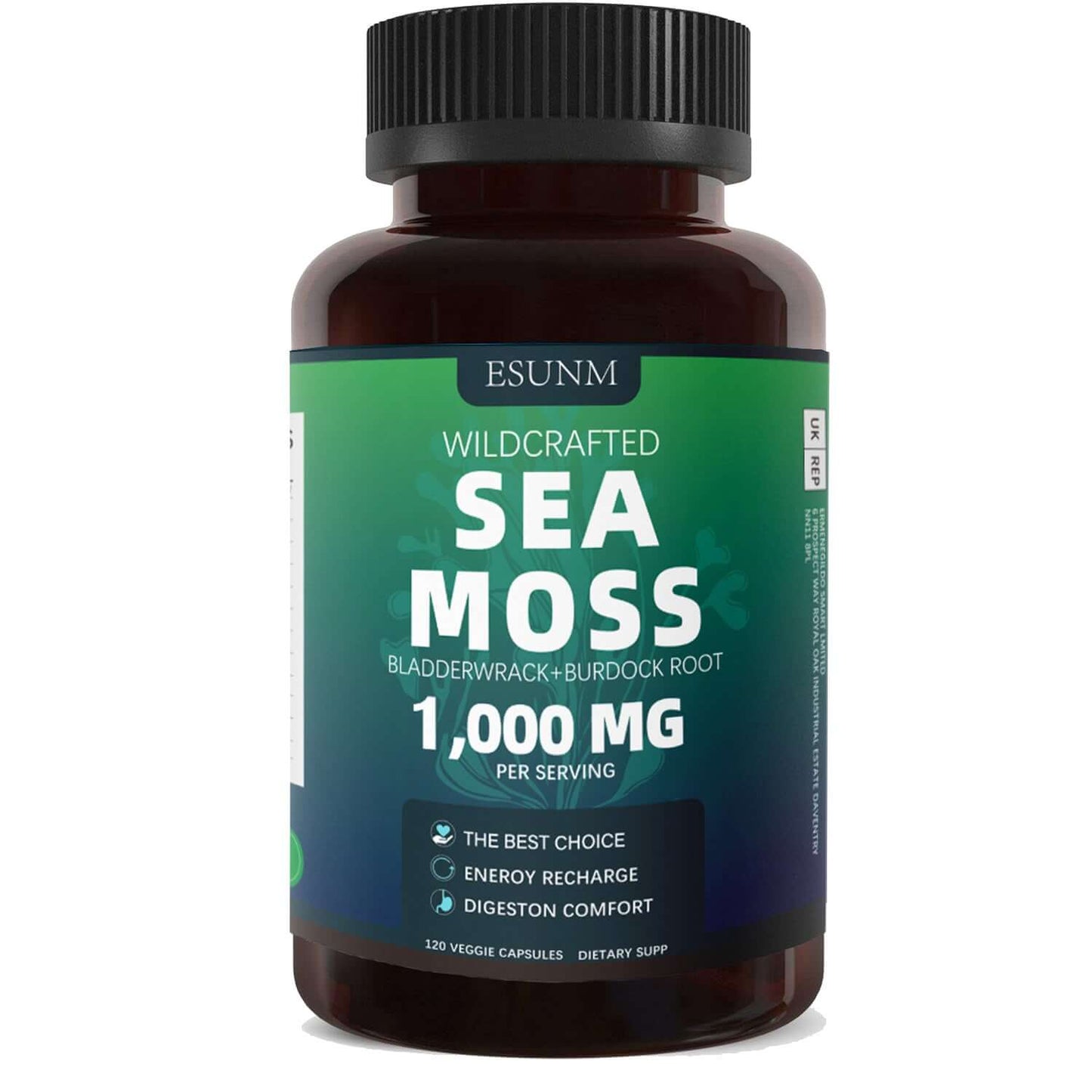 Seaweed Compound Vitamin Capsules – 120 Natural Wellness Supplements