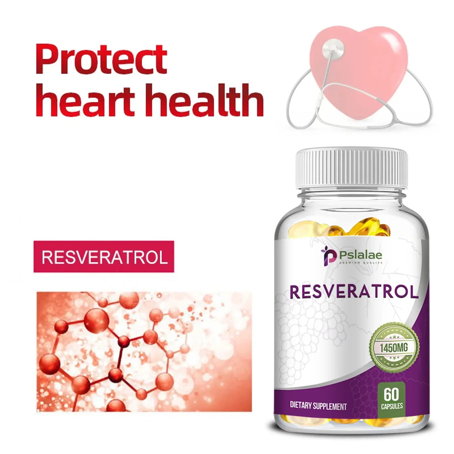 Resveratrol Antioxidant Capsules – Heart & Metabolism Support