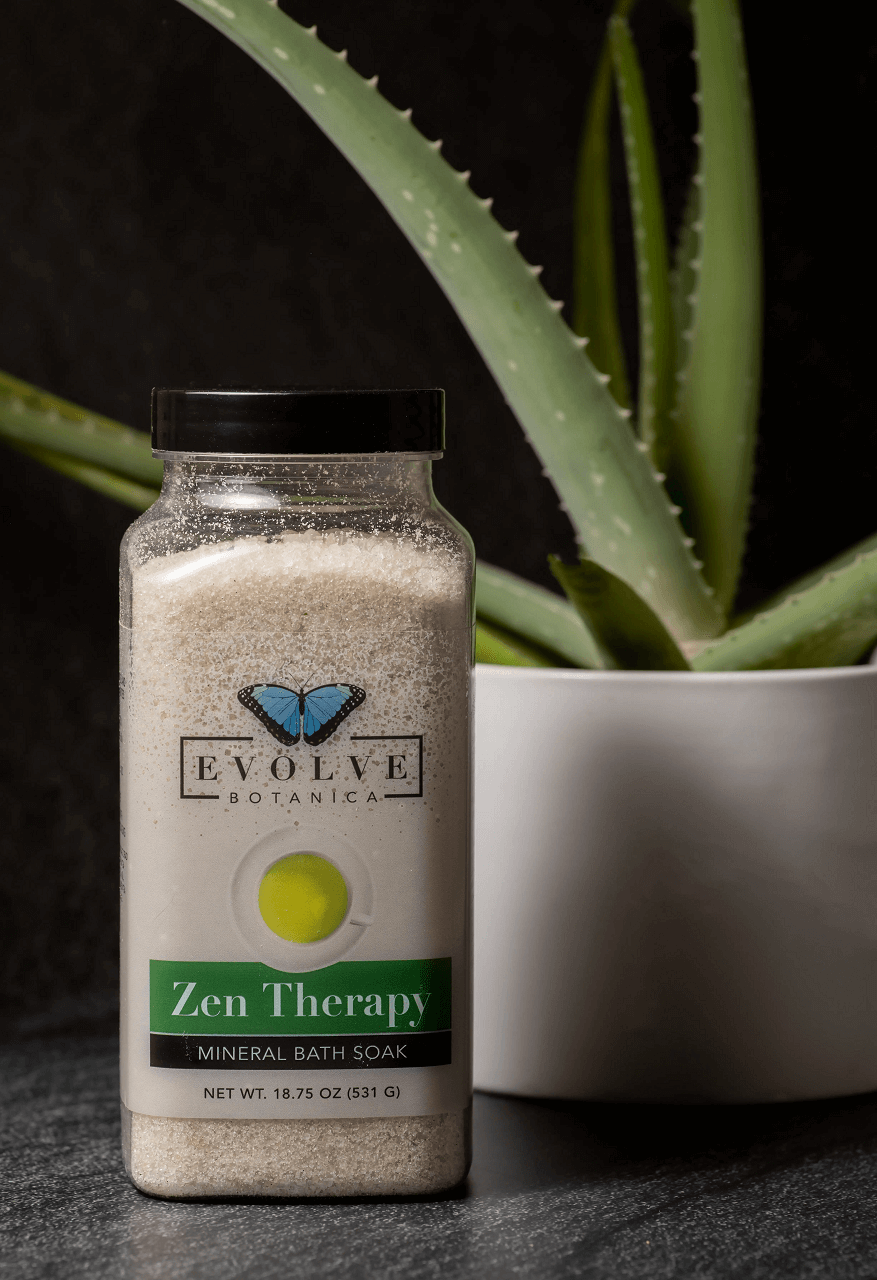 Zen Mineral Soak Bath Salt – Relaxing Lavender & Green Tea Detox