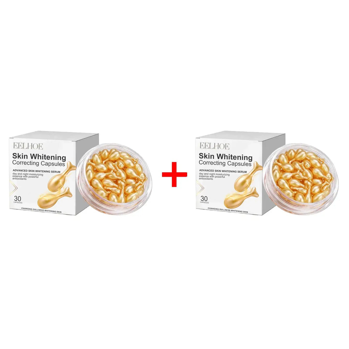 Vitamin E Brightening Capsules – Face & Body Serum (30–90pcs)