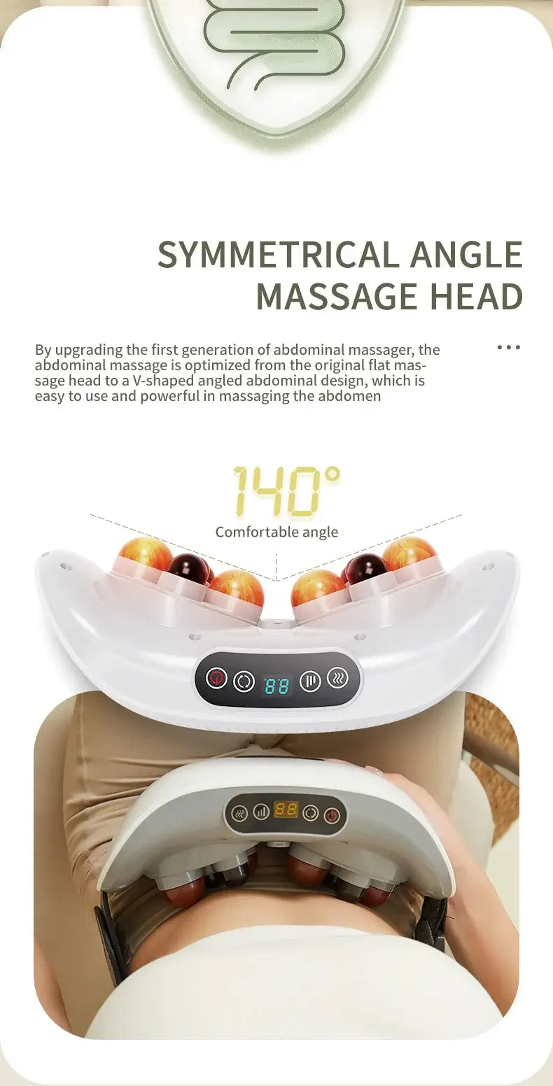 Automatic Abdominal Massager – Bian Stone Belly Rub Tool