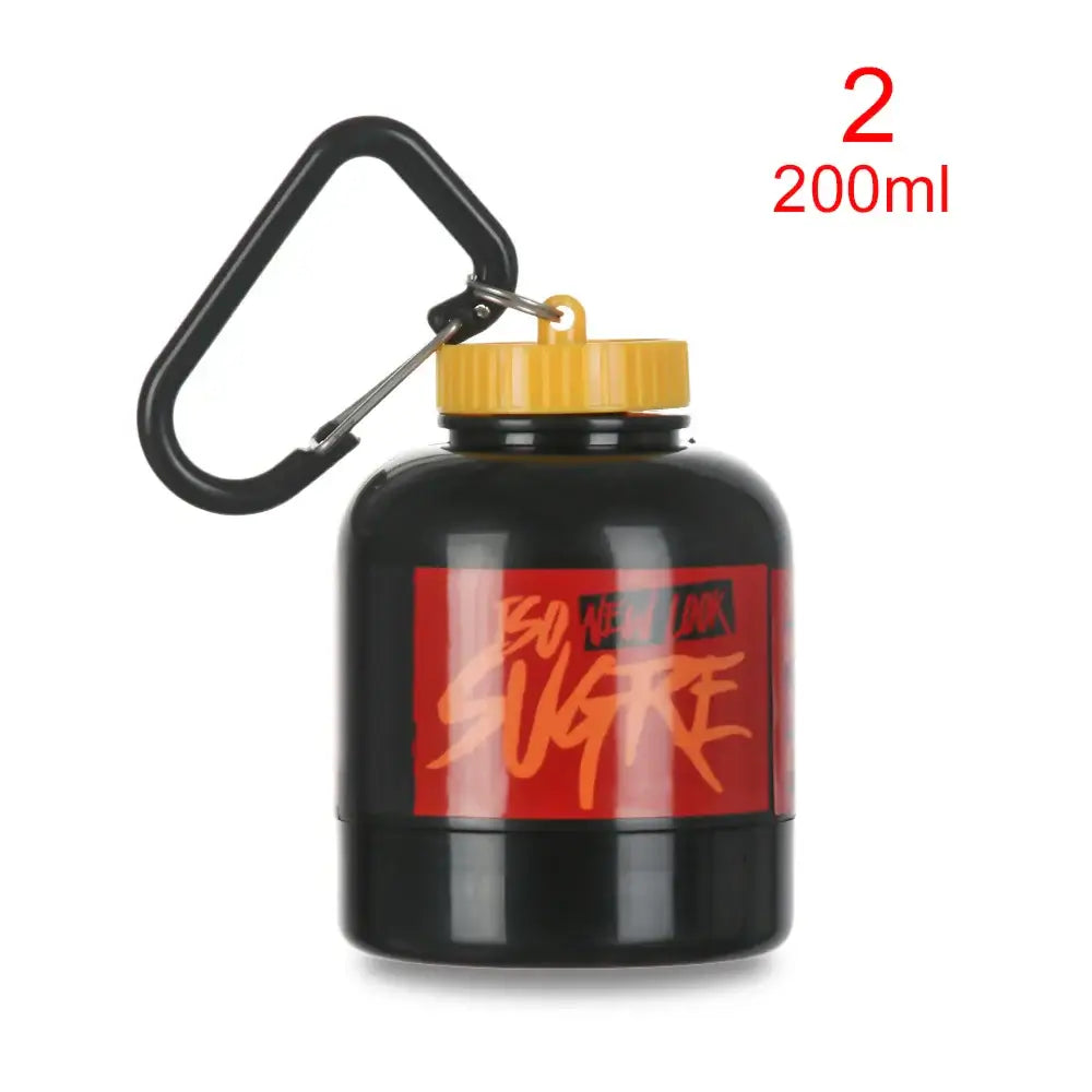 Mini Portable Protein Bottle with Keychain – Health Funnel & Holder