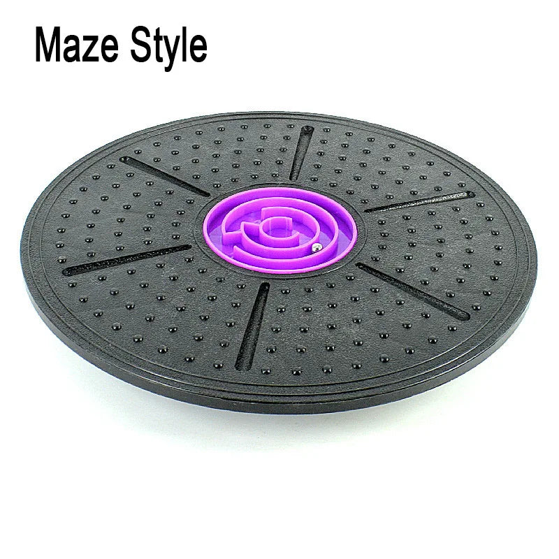 360° Yoga Balance Board – Waist Twisting Fitness Trainer, Core Strength & Flexibility Board for Home & Office