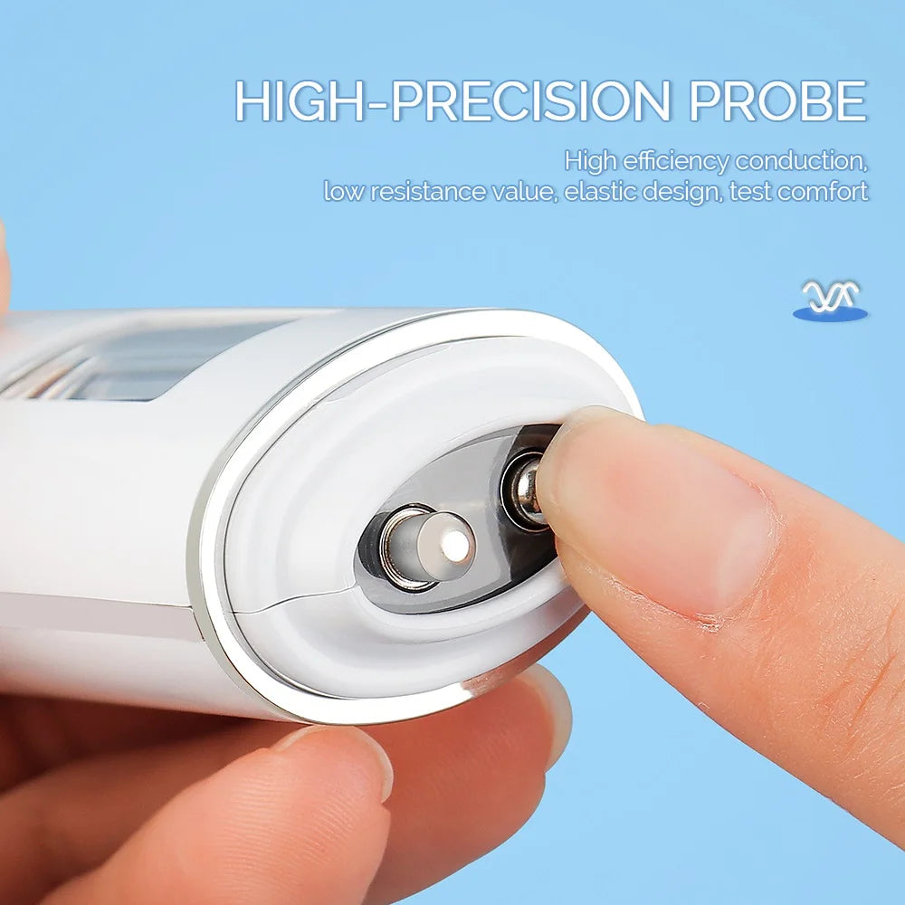 Skin Moisture Detector Face Skin Moisture&Oil Content Skin Analyzer Elastic Skin Age Test Meter Fluorescent Agent Detector