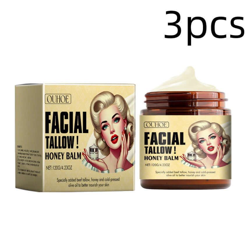 OUHOE Tallow Honey Moisturizing Cream – Deep Nourishment for Silky, Healthy Skin