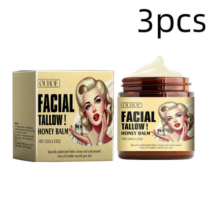 OUHOE Tallow Honey Moisturizing Cream – Deep Nourishment for Silky, Healthy Skin