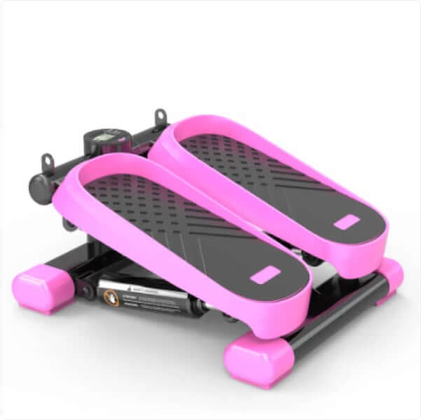 Mini Stepper with Resistance Bands & LCD Monitor – 330 lbs Capacity
