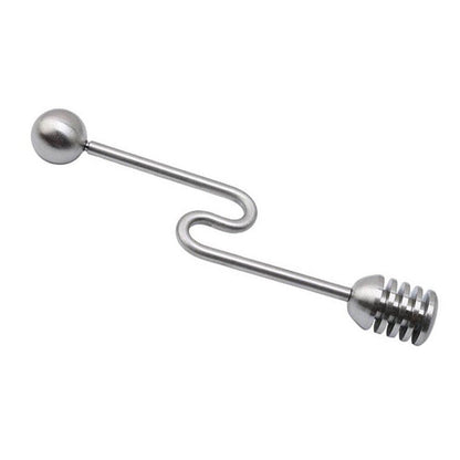 Round Beads Honey Spoon – Elegant & Functional Stirring Stick