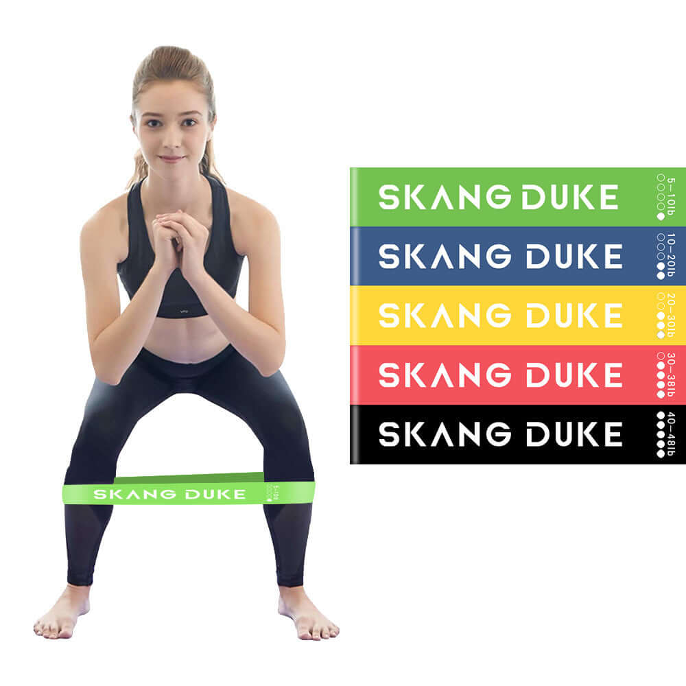 5-Level Resistance Bands Set – Elastic Bands for Fitness