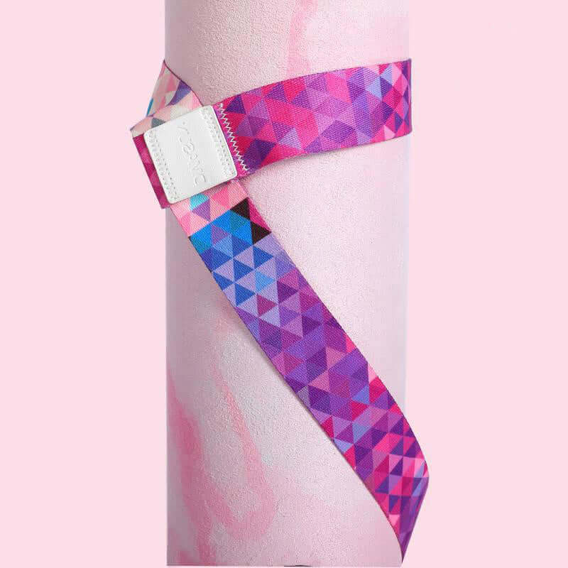 Yoga Mat Belt – Adjustable Cotton Strap for Carrying &amp; Stretching