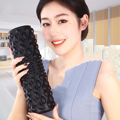 5-Speed USB Vibrating Foam Roller – Deep Tissue Yoga Massage