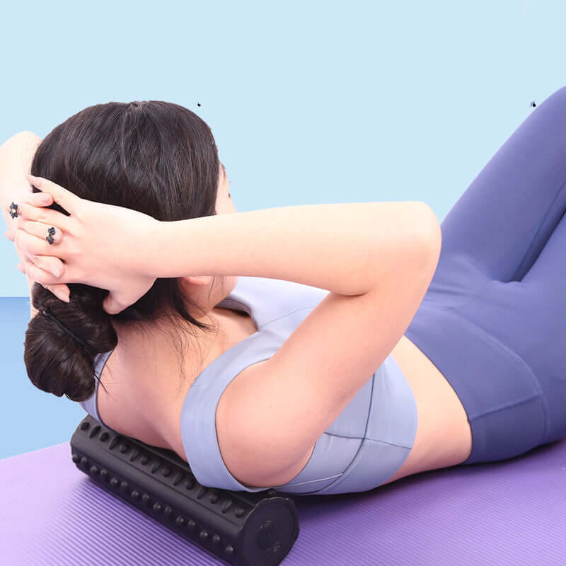 5-Speed USB Vibrating Foam Roller – Deep Tissue Yoga Massage