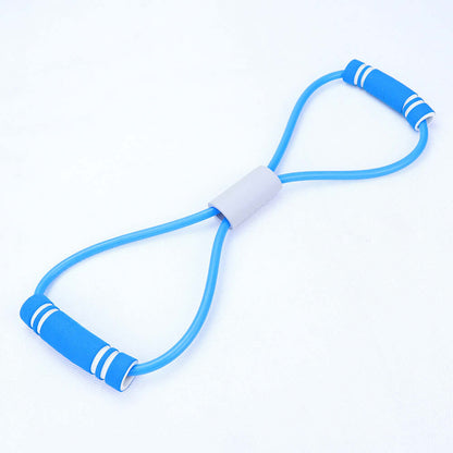 Natural Latex Foot Pedal Resistance Band – Home Fitness & Bodybuilding