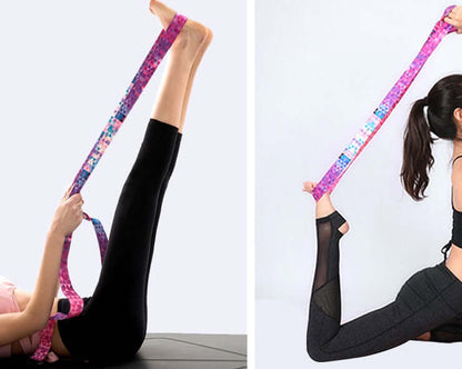 Yoga Mat Belt – Adjustable Cotton Strap for Carrying &amp; Stretching