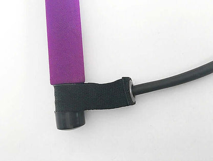 Yoga & CrossFit Resistance Bands – Pilates Bar & Pull Rope Set