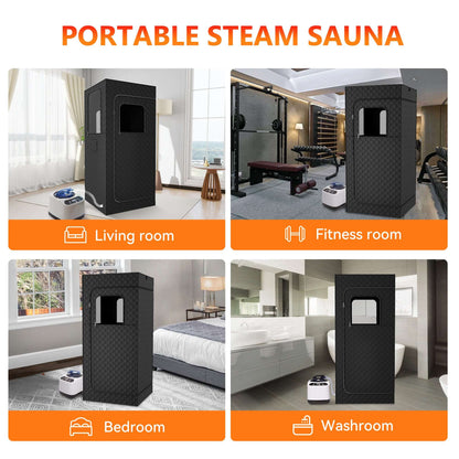 Portable Sauna Room – Home Steam Spa with Remote Control & Fast Heating