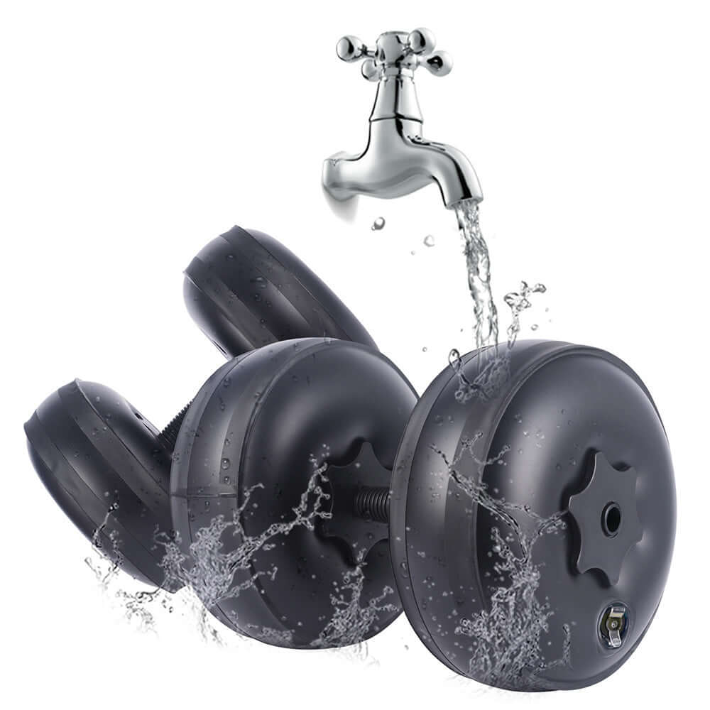 Adjustable Water Dumbbells – Compact, Portable Fitness Weights