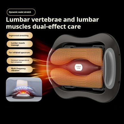 Rechargeable Waist Massager with Heat – Back Pain Relief Belt