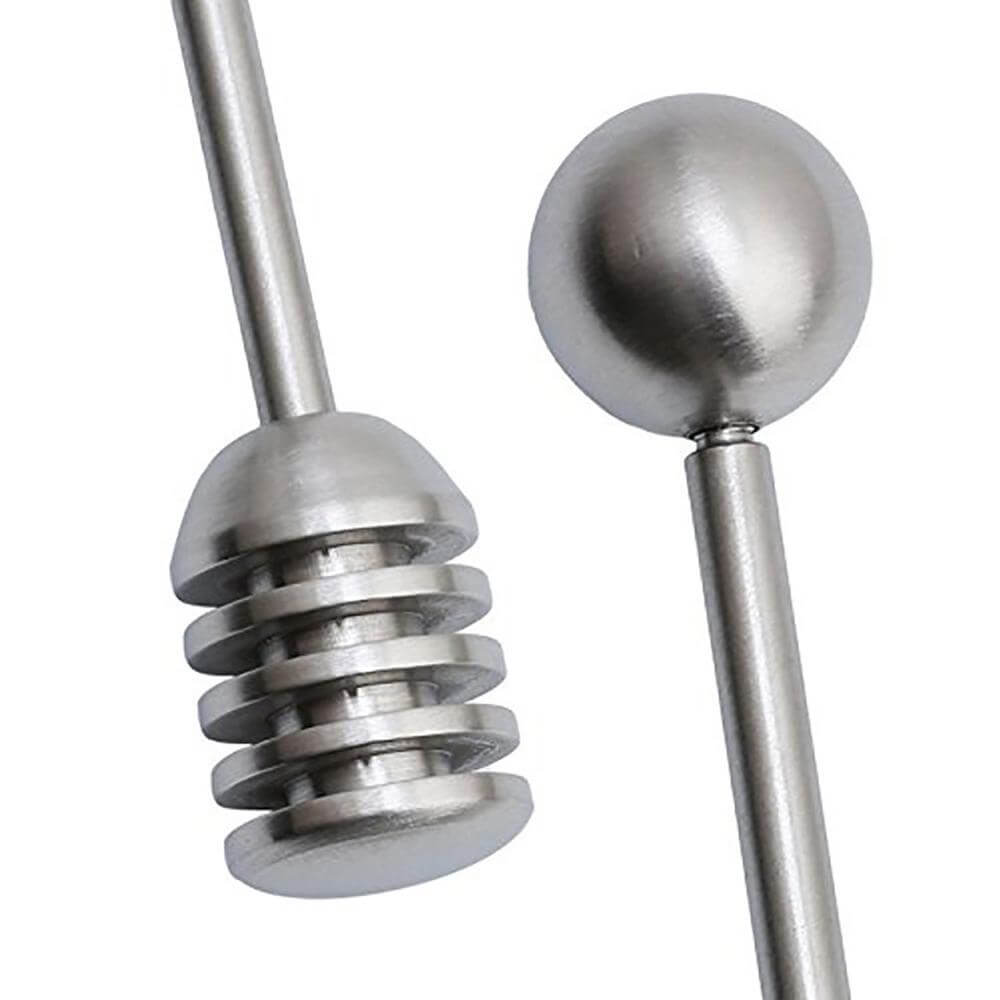 Round Beads Honey Spoon – Elegant & Functional Stirring Stick