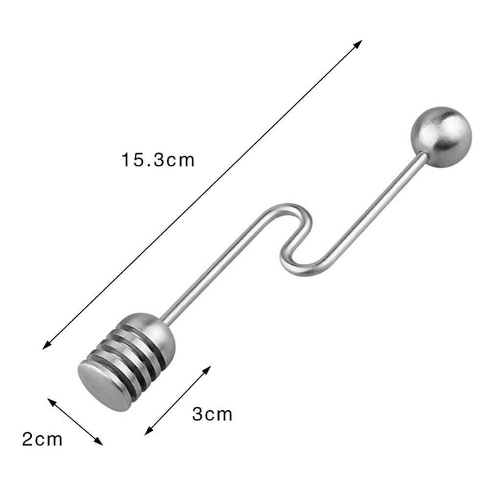 Round Beads Honey Spoon – Elegant & Functional Stirring Stick
