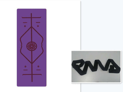 Non-Slip TPE Yoga Mat – Eco-Friendly, Waterproof & Alignment Guide