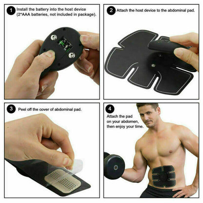 Electric Muscle Toner – ABS Toning Belt & Fat Burner