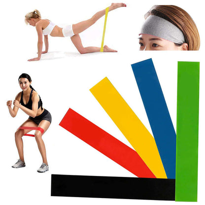 5-Level Resistance Bands Set – Elastic Bands for Fitness