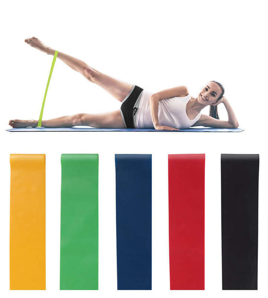 5-Level Resistance Bands Set – Elastic Bands for Fitness