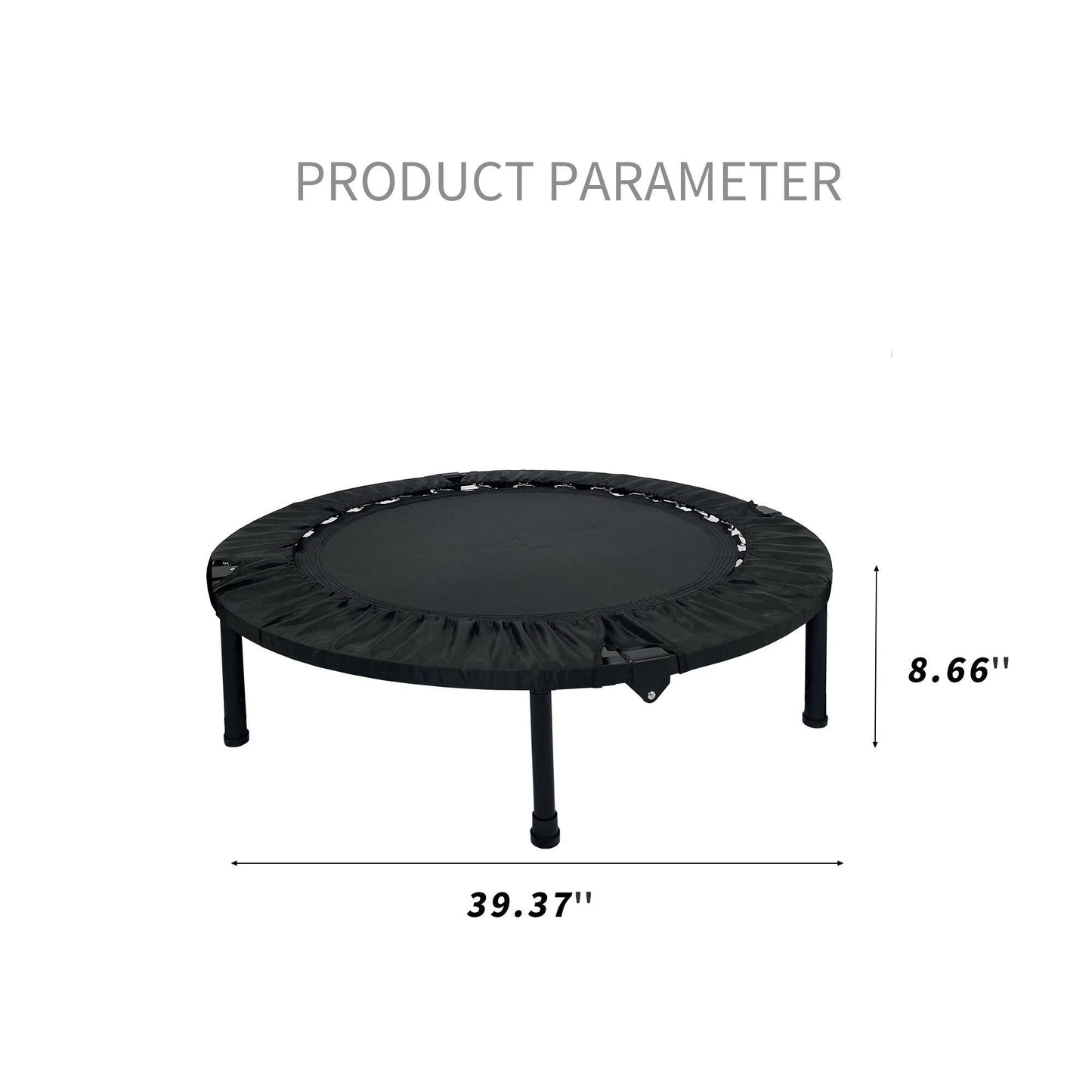 40 Inch Mini Exercise Trampoline For Adults Or Kids