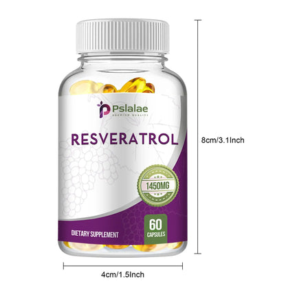 Resveratrol Antioxidant Capsules – Heart & Metabolism Support