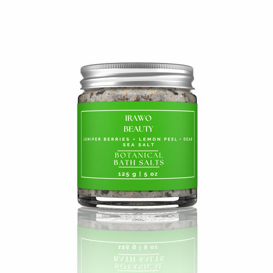 Irawo Botanical Bath Salts – Detox Mineral Soak & Essential Oils
