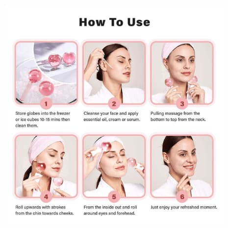 Irawo Beauty Cool Roller Balls – Soothing Face & Eye Therapy