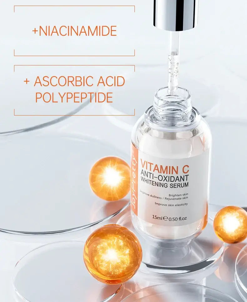 JoyPretty Vitamin C Whitening Face Set – 5PCS Skincare Kit