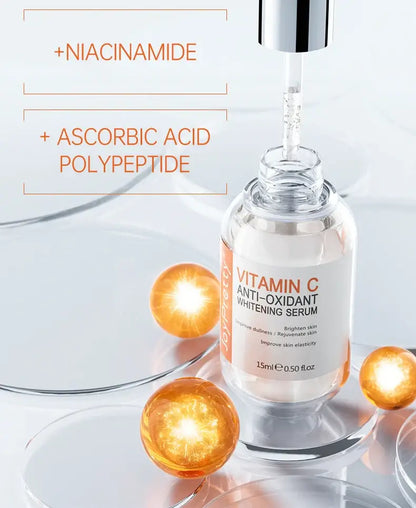 JoyPretty Vitamin C Whitening Skincare Set – 5PCS Korean Kit