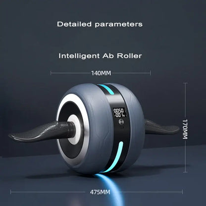 Automatic Rebound Ab Roller – Silent Core & Ab Training Wheel