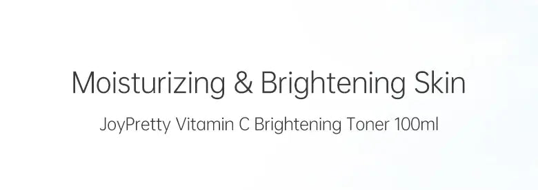 JoyPretty Vitamin C Whitening Skincare Set – 5PCS Korean Kit