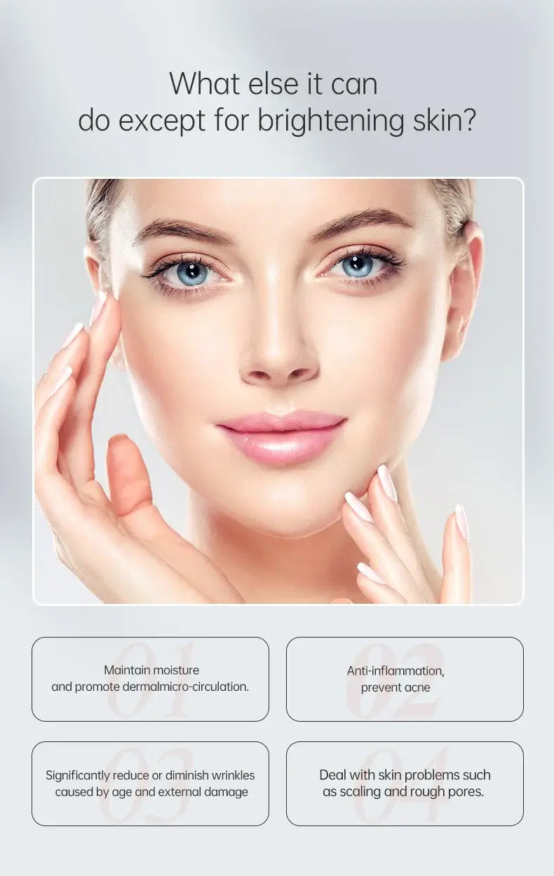 JoyPretty Vitamin C Whitening Face Set – 5PCS Skincare Kit
