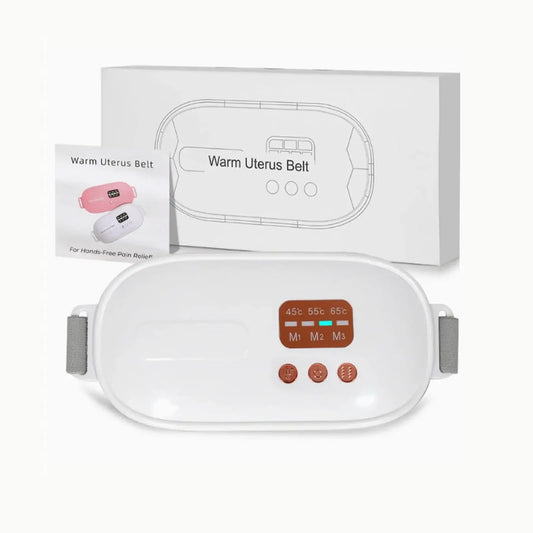 Abdominal & Waist Heating Massage Belt – Pain Relief & Slimming