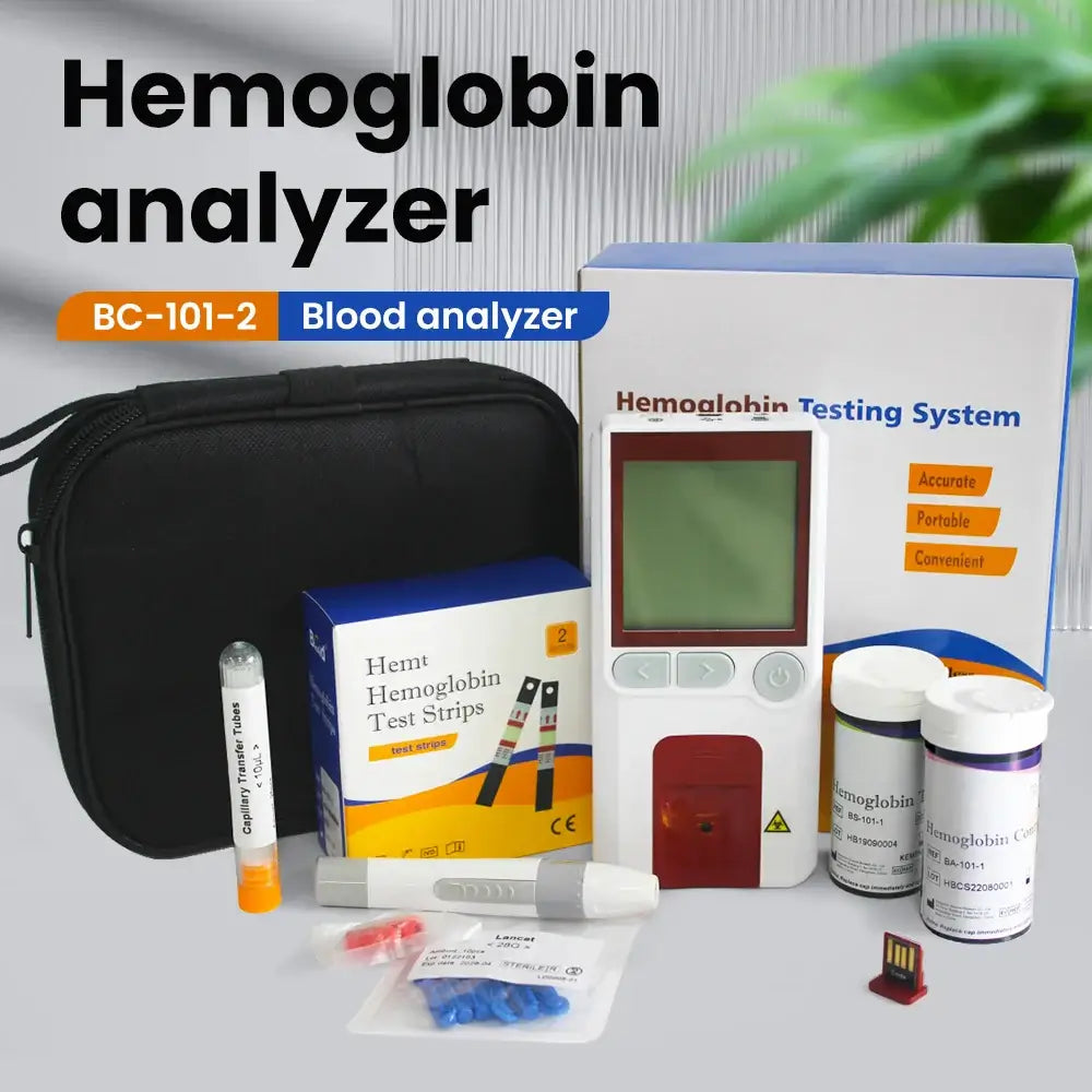 Rapid Hemoglobin Test Meter Kit – Accurate Blood Analysis