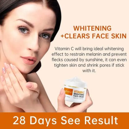 JoyPretty Vitamin C Whitening Skincare Set – 5PCS Korean Kit