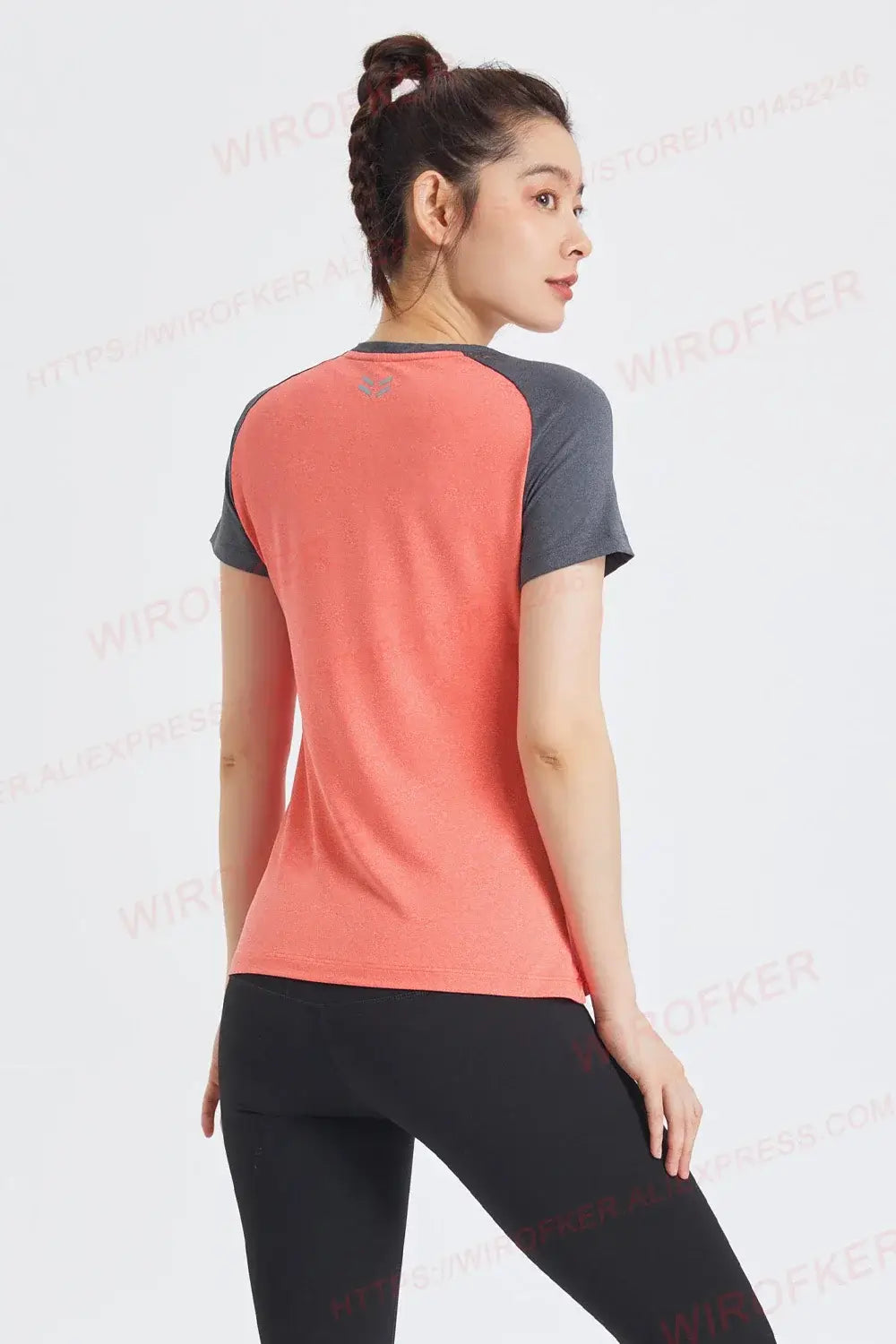 Women's Quick-Dry Yoga Shirt – Lightweight Sport Tee