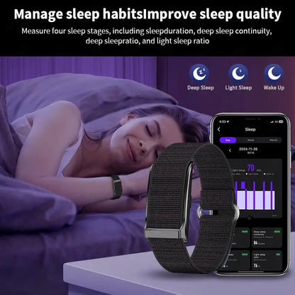 LIGE Smart Wristband – All-Day Health & Fitness Tracker