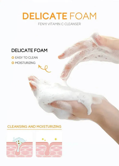 Vitamin C Facial Cleanser – Deep Clean & Moisturize