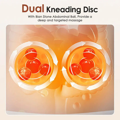 Electric Abdominal Massager – Heated Moxibustion Shaping Belt